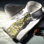 William Morris Pomegranate Lemons Yellow Fruits Tie<br><div class="desc">Dive deep into the whimsy of the Victorian era with our exclusive pattern, brought to life from the artistic brilliance of William Morris. Delicately intertwining pomegranates, zesty lemons, and succulent peaches, this design captures the vivacious essence of both the Arts and Crafts Movement and Art Nouveau. Each brushstroke reflects the...</div>