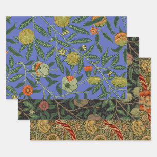 William Morris Pomegranate Wallpaper Wrapping Paper Sheet