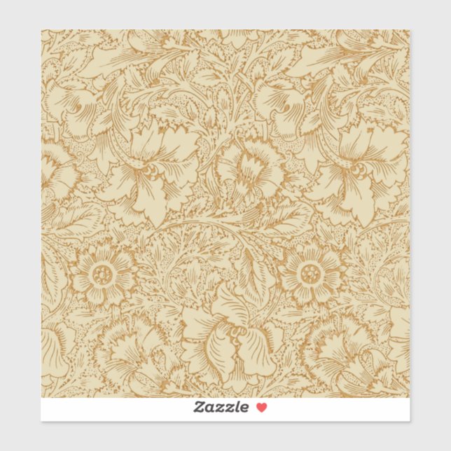 William Morris Poppy Floral Wallpaper (Sheet)