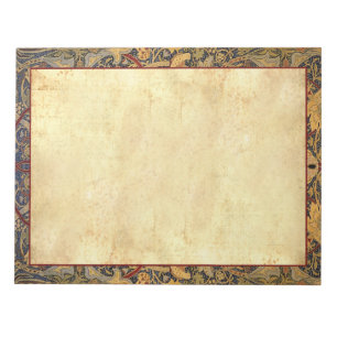 William Morris Pre-Raphaelite 11X8.5 in Notepad