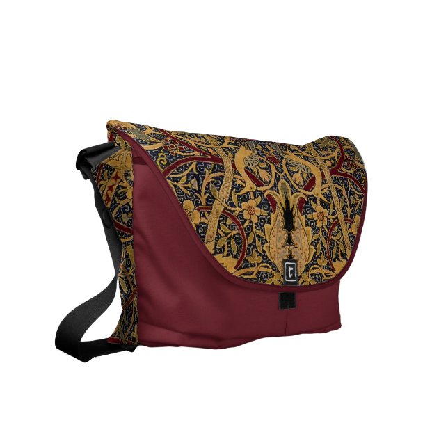 William Morris Pre-Raphaelite Messenger Bag (Front Left)