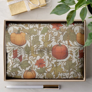William Morris Pumpkins Wild Turkey Tissue Paper