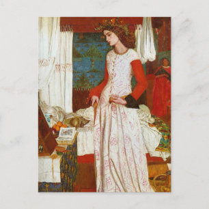 William Morris - Queen Guinevere Postcard