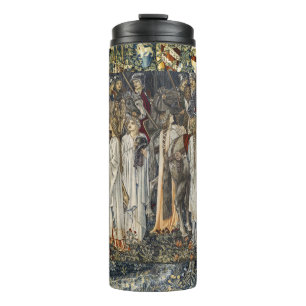 William Morris Quest for Holy Grail:Shield Forest Thermal Tumbler