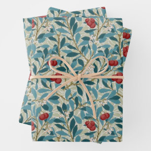 William Morris, Redberry Wrapping Paper Sheet