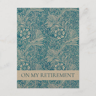 WILLIAM MORRIS RETIREMENT PARTY INVITATION