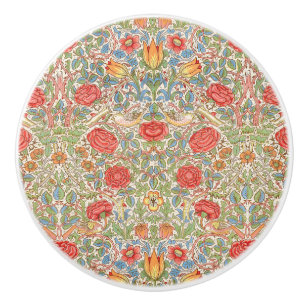 William Morris "Rose" Ceramic Knob