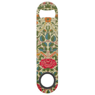 William Morris Rose Floral Chintz Pink