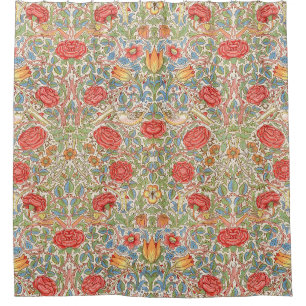 William Morris "Rose" Shower Curtain