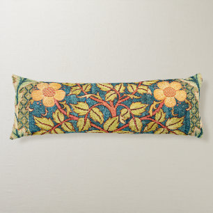 William Morris Rose Wreath Body Cushion