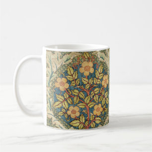 William Morris Rose Wreath Cushion Cover Classic Coffee Mug