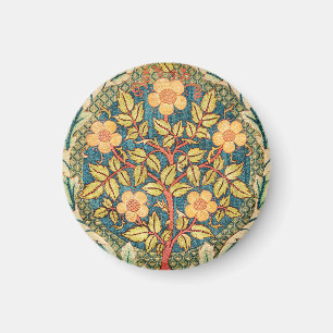 William Morris Rose Wreath  Magnet