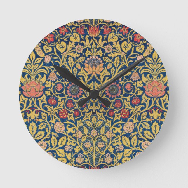 william morris round clock (Front)