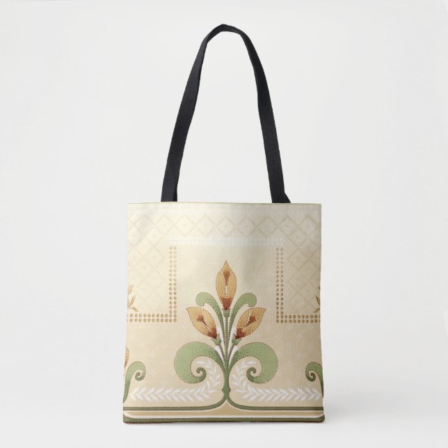 William Morris Row of Lilies  Tote Bag (Front)