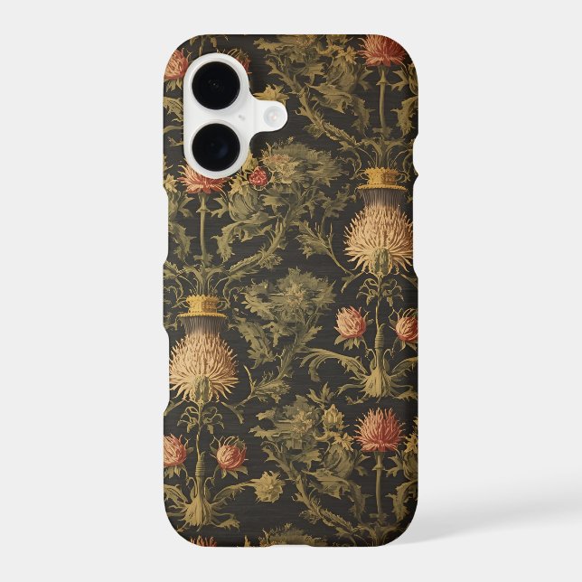 William Morris Scottish Thistle vintage floral  (Back)
