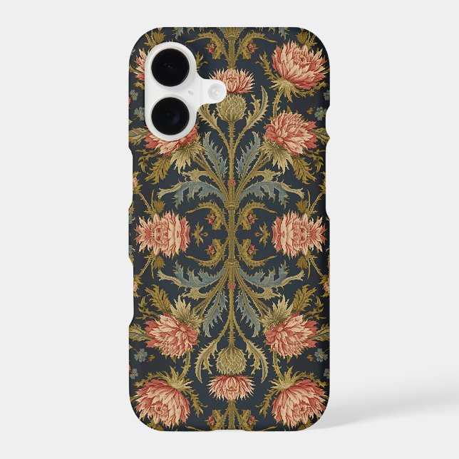 William Morris Scottish Thistle vintage floral  (Back)