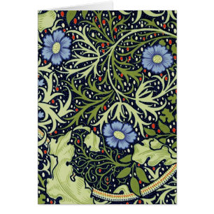 William Morris Seaweed Antique Flower