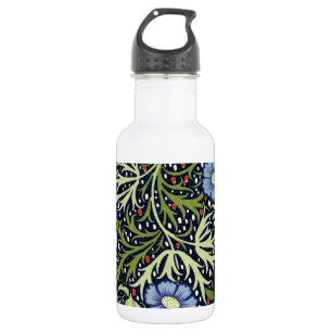 William Morris Seaweed Antique Flower 532 Ml Water Bottle