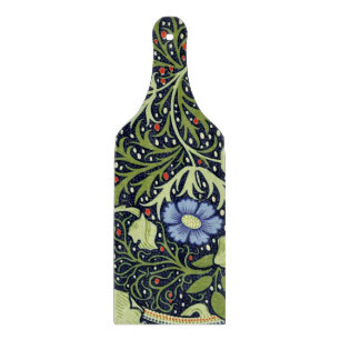 William Morris Seaweed Antique Flower Cutting Board