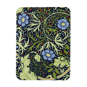 William Morris Seaweed Antique Flower Magnet