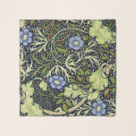 William Morris Seaweed Antique Flower Scarf<br><div class="desc">William Morris Seaweed green and blue Floral Pattern Wallpaper - William Morris produced many vintage wallpaper designs in the 1800s, and the Seaweed pattern is one of the best. The vintage William Morris Seaweed wallpaper pattern is an ornate floral design with flowers and leaves in a lovely blue and green....</div>