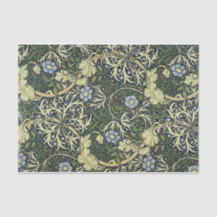 William Morris Seaweed Pattern Floral Vintage Art Tissue Paper