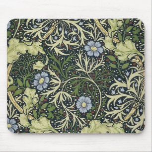 William Morris Seaweed Pattern Mouse Mat