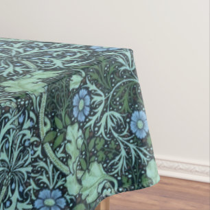 William Morris Seaweed Pattern   Tablecloth