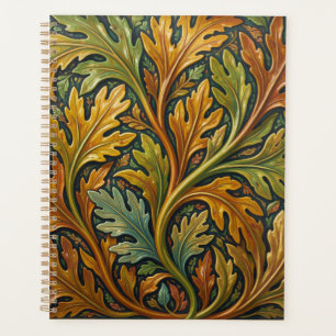 William Morris Seaweed Vintage Floral art nouveau Planner