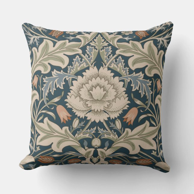 William Morris Severn Floral Garden Flower Classic Cushion (Front)
