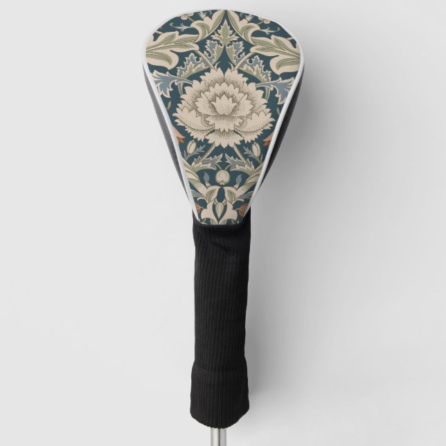 William Morris Severn Floral Garden Flower Classic Golf Head Cover (Front)
