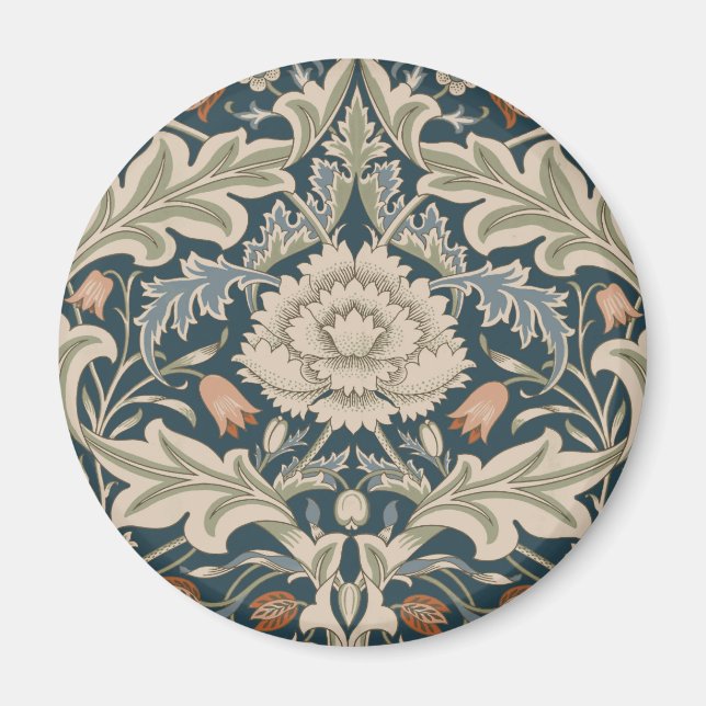 William Morris Severn Floral Garden Flower Classic Magnet (Front)
