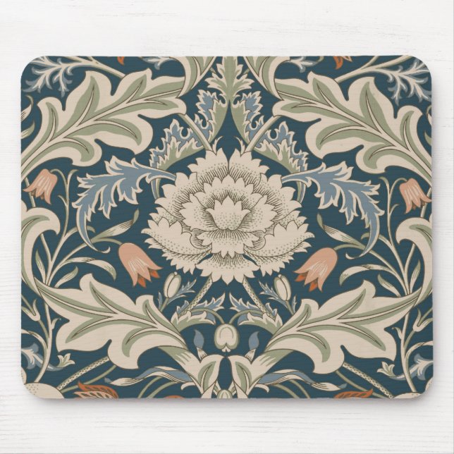 William Morris Severn Floral Garden Flower Classic Mouse Mat (Front)