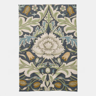 William Morris Severn Floral Pattern Classic Tea Towel