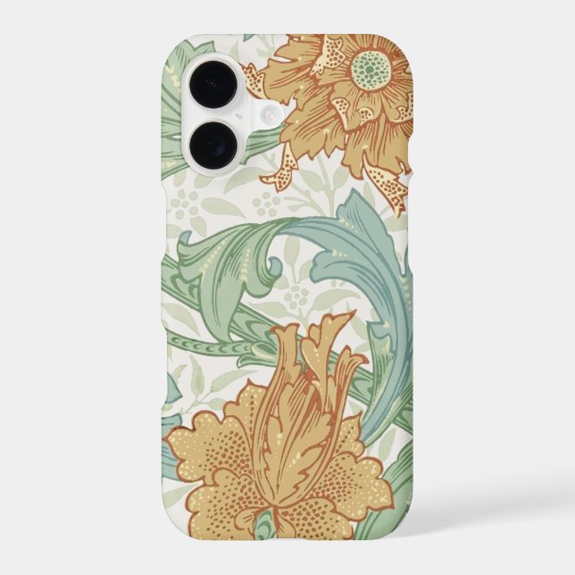 William Morris Single Stem Floral Pattern (Back)