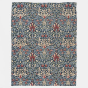 William Morris: Snakeshead Fleece Blanket