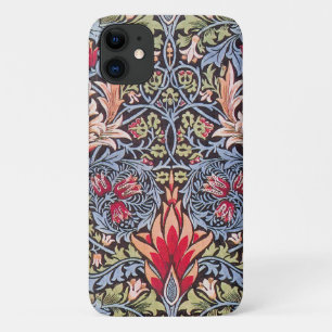 William Morris Snakeshead Floral Art Nouveau iPhone 11 Case