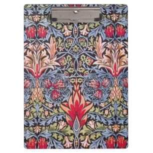 William Morris Snakeshead Floral Art Nouveau Clipboard