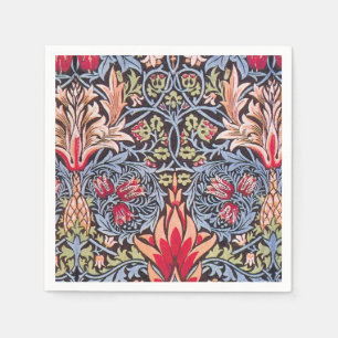 William Morris Snakeshead Floral Art Nouveau Napkin