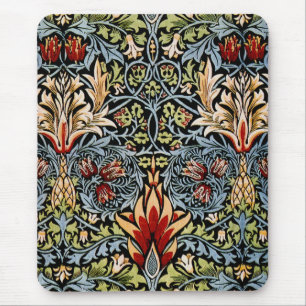 William Morris Snakeshead Floral Design Mouse Mat