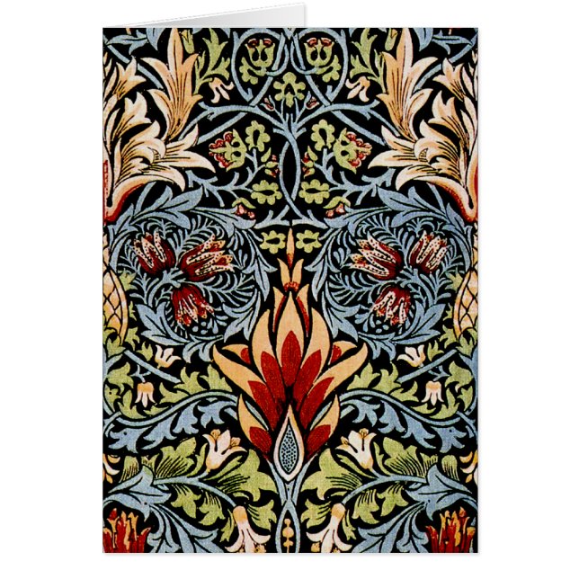 William Morris Snakeshead Floral Pattern (Front)
