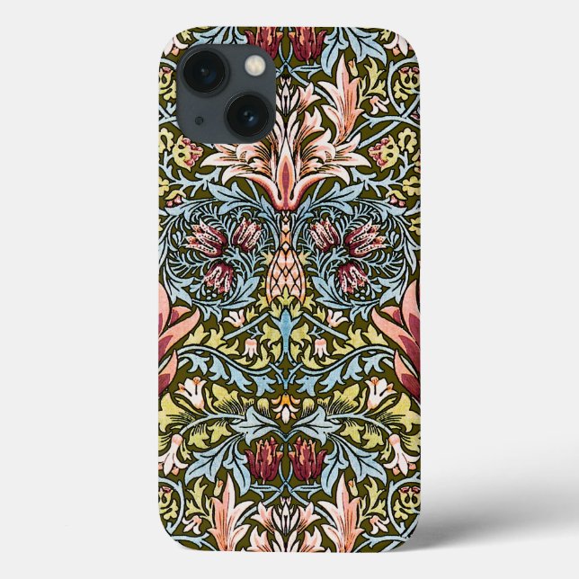 William Morris Snakeshead Floral Pattern Case-Mate iPhone Case (Back)
