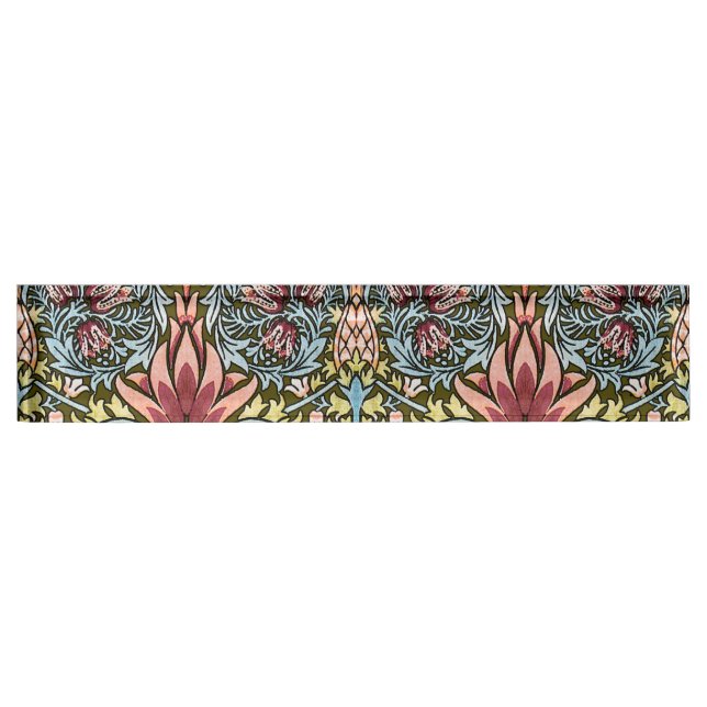 William Morris Snakeshead Floral Pattern Nameplate (Front)