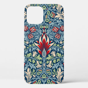 William Morris Snakeshead Fritillary Floral Design iPhone 12 Case