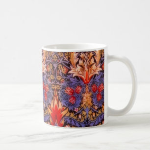 William Morris Snakeshead Vintage Floral Coffee Mug