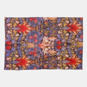 William Morris Snakeshead Vintage Floral Tea Towel