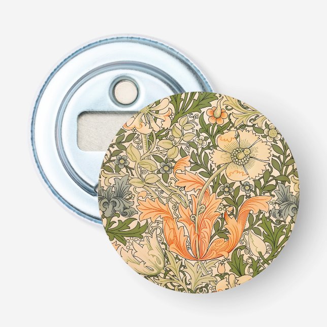 William Morris Spring Compton Flower Festival Bottle Opener (Front)