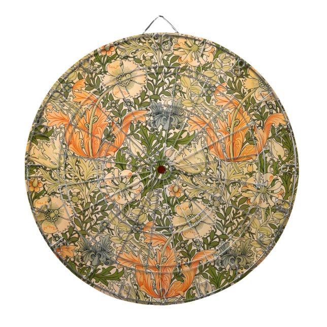 William Morris Spring Compton Flower Festival Dartboard (Front)
