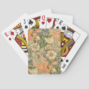 William Morris Spring Compton Flower Festival Playing Cards