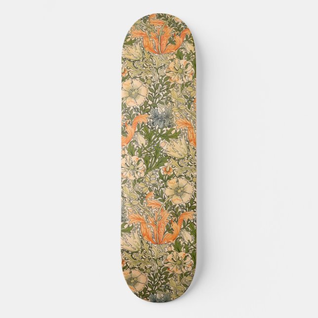 William Morris Spring Compton Flower Festival Skateboard (Front)